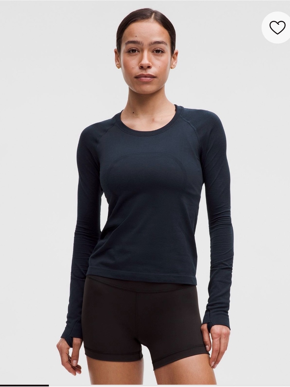 Lululemon Swiftly Tech Long Sleeve Crew in midnight navy so 12